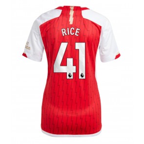 Maillot de foot Arsenal Declan Rice #41 Domicile Femmes 2023-24 Manches Courte